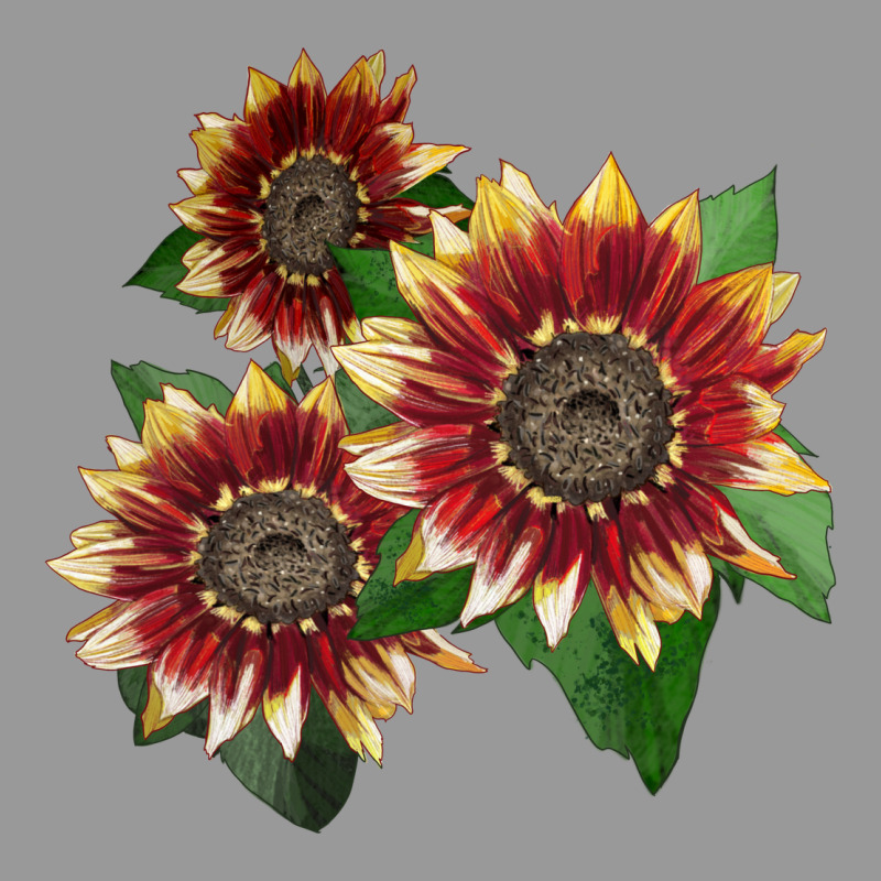 Florenza Sunflower Vintage Hoodie by LillyAllenDesigns | Teevron