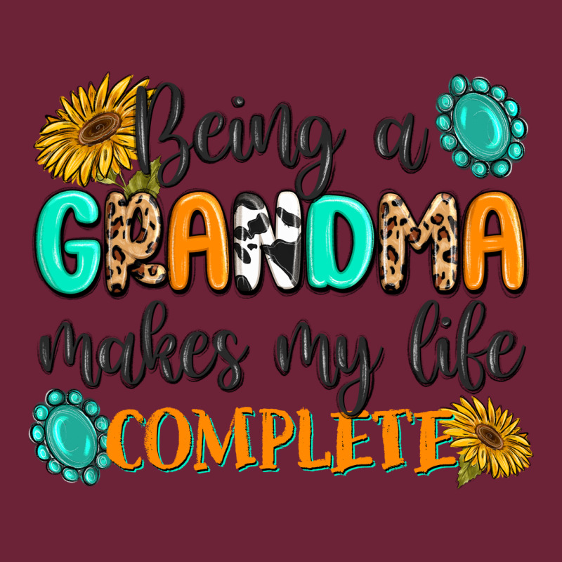Being A Grandma Makes My Life Complete Long Sleeve Tee by MaliasSmallBusiness | Teevron