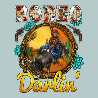 Western Rodeo Darlin' Sunset Sunflowers Weapon Heavy Core Tee | Teevron