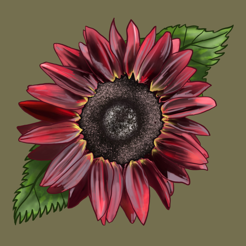Chocolate Sunflower Vintage Hoodie by LillyAllenDesigns | Teevron