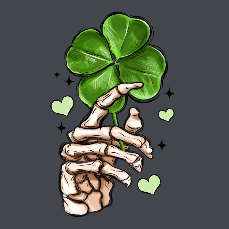 Skeleton Hand With Shamrock St Patrick S Day Classic Tee by MaliasSmallBusiness | Teevron
