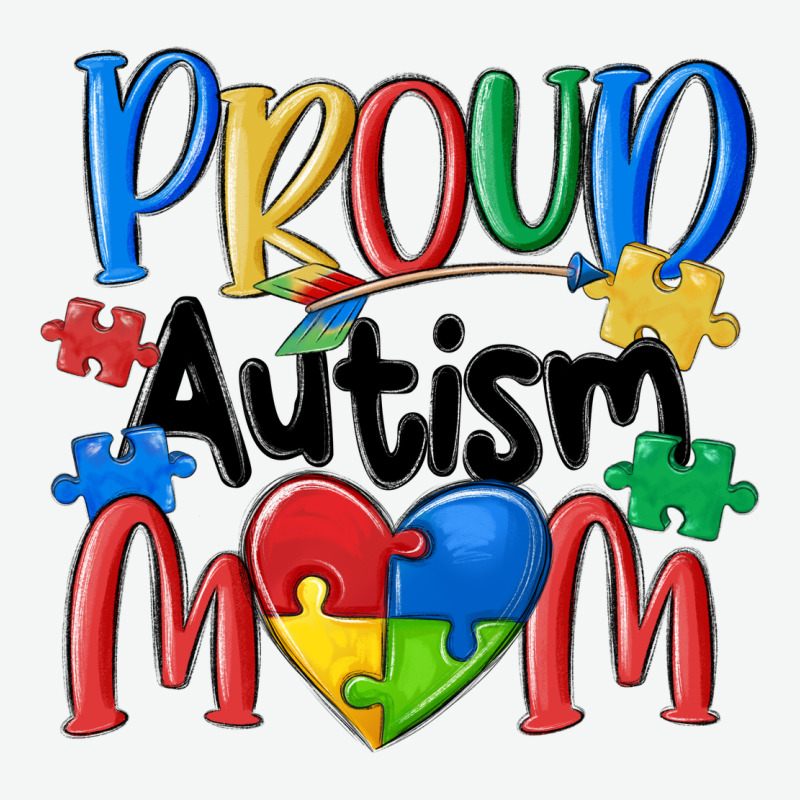 Proud Autism Mom Urban Heavy Tee by MaliasSmallBusiness | Teevron