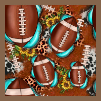 Football Leopard Gemstone Sunflower Seamless Pattern Premium Tee | Teevron