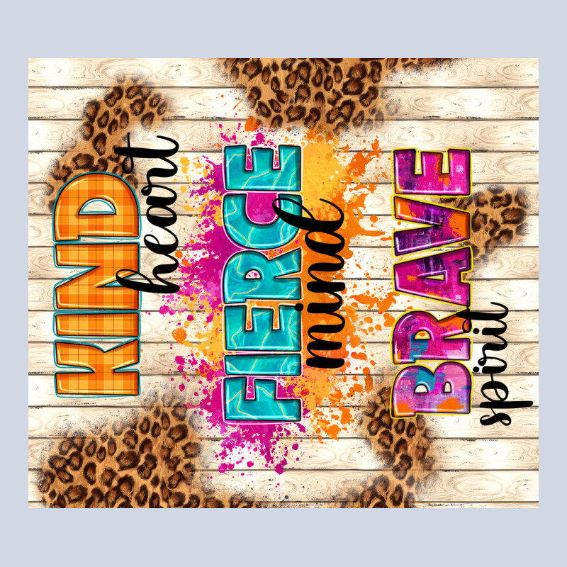 Kind Heart Fierce Mind Brave Spirit Premium Sweatshirt by TumblerDesignByShophia | Teevron