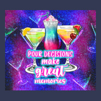 Pour Decisions Make Great Memories Heavyweight Hoodie | Teevron