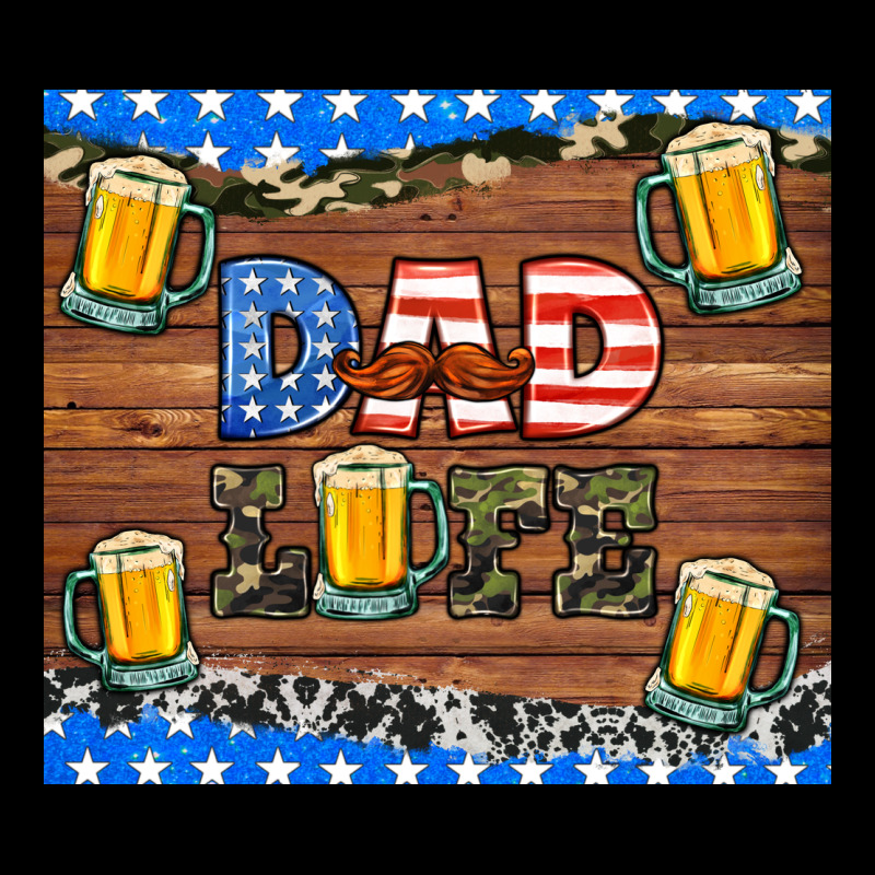 Dad Life With Beers Ladies Tee by HRA Design Shop | Teevron