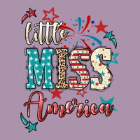 Little Miss America 4th Of July Heavyweight Hoodie | Teevron