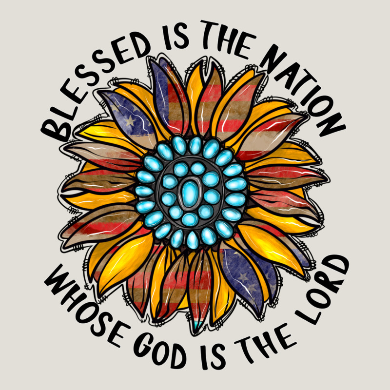 Blessed Is The Nation Whose God Is The Lord Heavy Core Tee by CowhideDigitalArt | Teevron