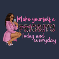 Make Yourself A Priority Today And Everyday Afro W Heavyweight Sweatshirt | Teevron