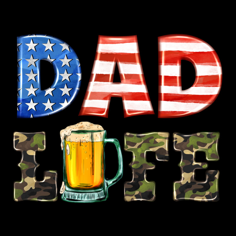 Dad Life Ladies Tee by HRA Design Shop | Teevron