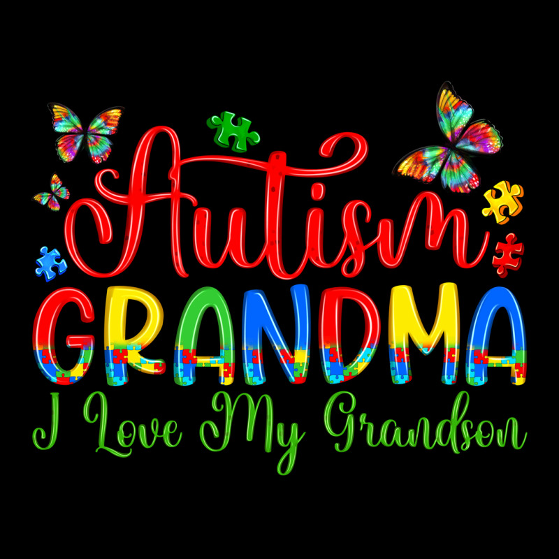 Autism Grandma I Love My Grandson Premium Tee by Artiststas | Teevron