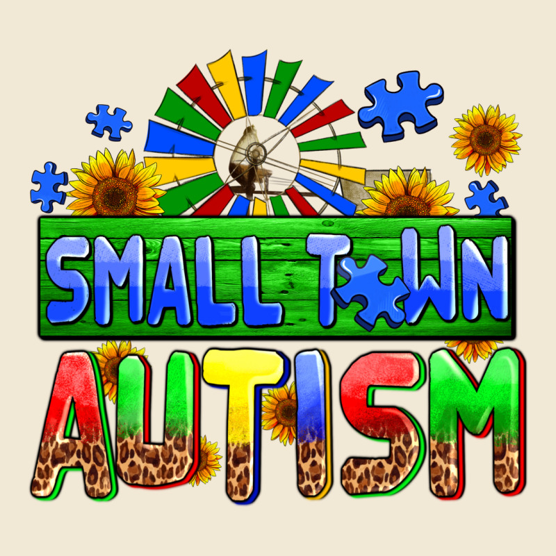 Small Town Autism Premium Tee by AdoDesignShop | Teevron