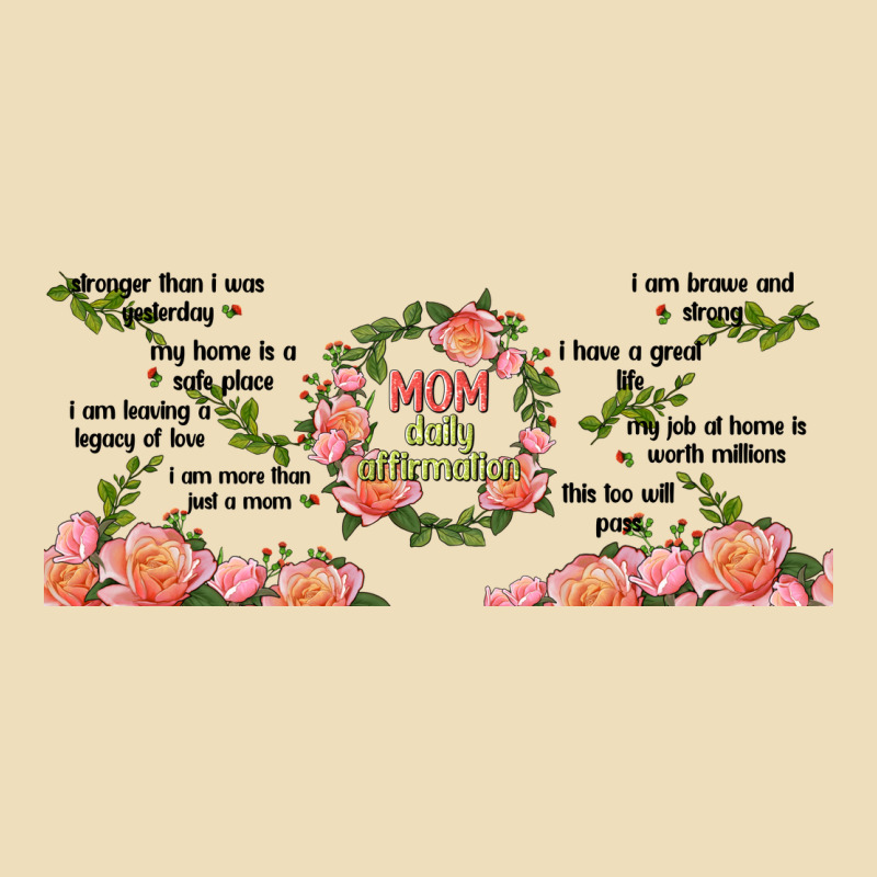 Mom Daily Affirmation Premium Hoodie by TumblerDesignByShophia | Teevron