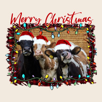Merry Christmas Cows Zipper Hoodie | Teevron