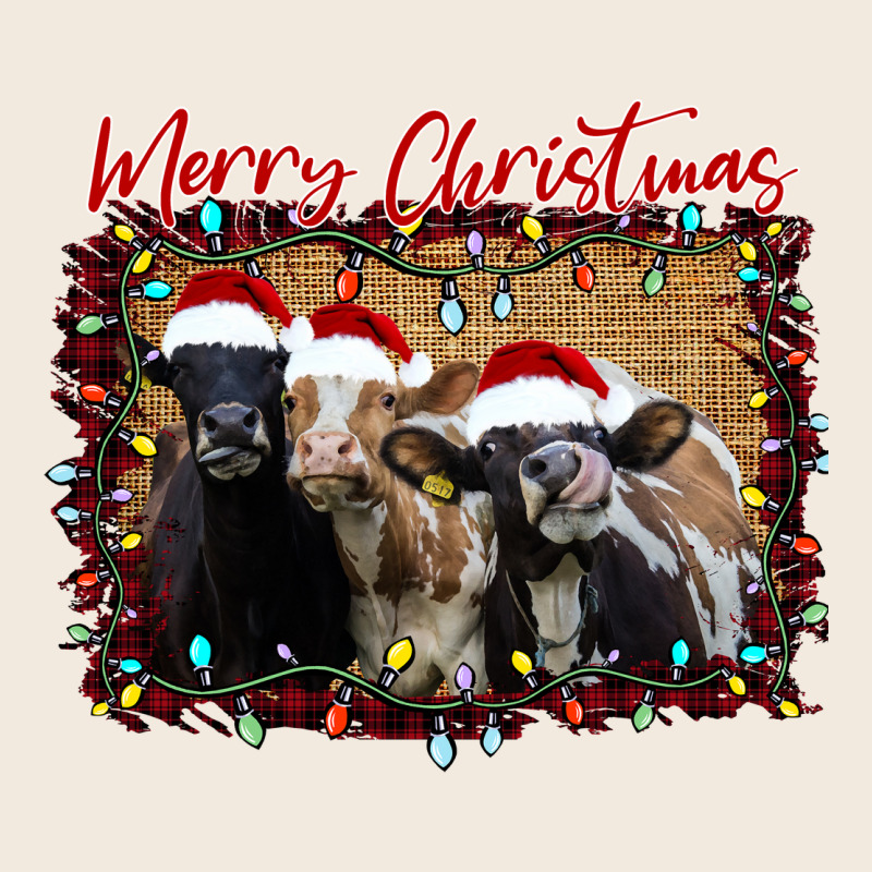 Merry Christmas Cows Zipper Hoodie by Bettercallsaul | Teevron