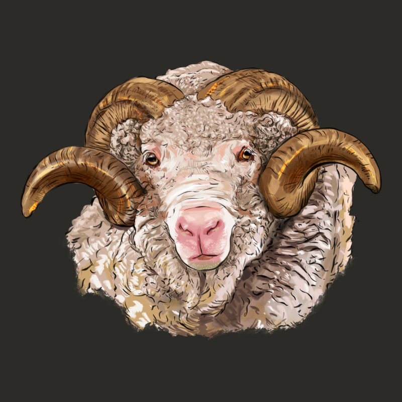 Merino Wool Ram Heavy Core Tee by BarkalooDesign | Teevron