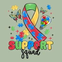 Support Squad Autism Urban Heavy Tee | Teevron