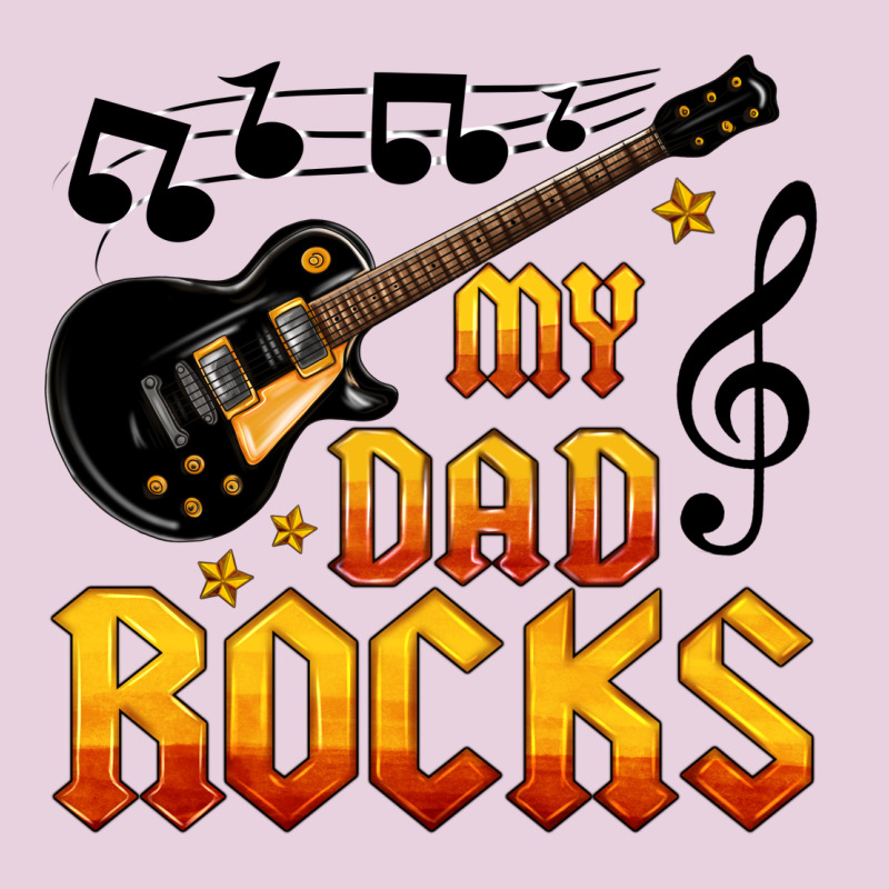 My Dad Rocks Ladies Tee by HRA Design Shop | Teevron