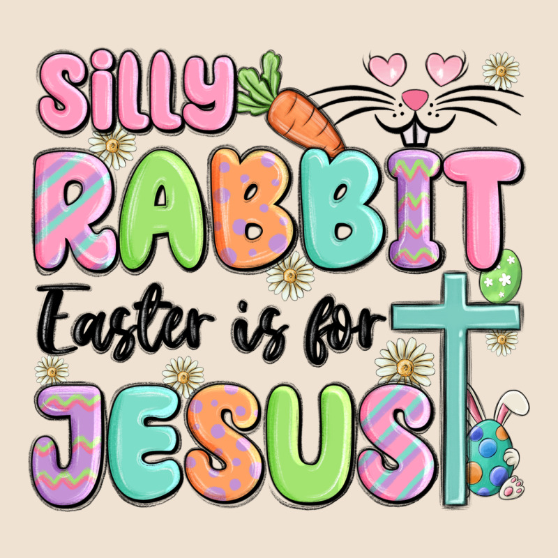Silly Rabbit Easter Is For Jesus Urban Heavy Tee by MaliasSmallBusiness | Teevron