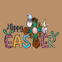 Cross Rabbit Gnomes Happy Easter Vintage Hoodie | Teevron