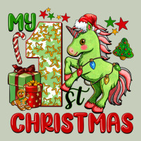 My First Christmas Unicorn Ladies Tee | Teevron