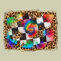 Race Leopard And Tie Dye Background Heavy Core Tee | Teevron