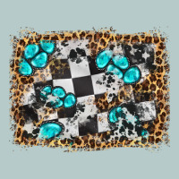 Race Leopard And Gemstone Background Heavy Core Tee | Teevron