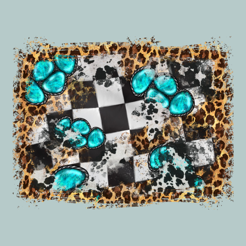 Race Leopard And Gemstone Background Heavy Core Tee by HRA Design Shop | Teevron