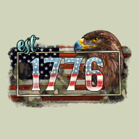 Eat. 1776 Eagle 4th Of July Heavyweight Hoodie | Teevron
