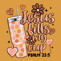 Valentine Jesus Fills My Cup Urban Heavy Tee | Teevron