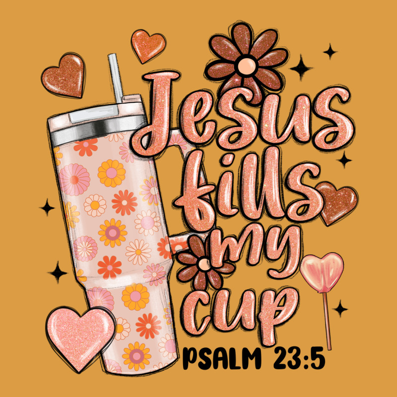 Valentine Jesus Fills My Cup Urban Heavy Tee by MaliasSmallBusiness | Teevron
