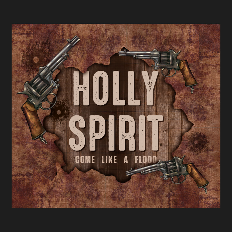 Holly Spirit Come Like A Flood Heavyweight Hoodie by TumblerDesignByShophia | Teevron