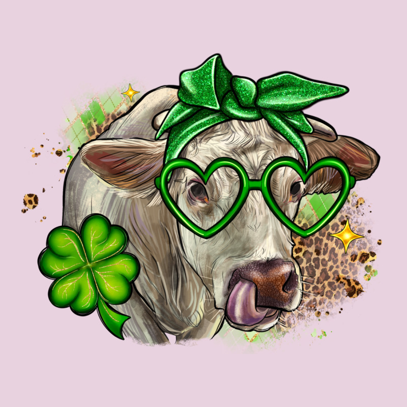 Charolais St. Patrick's Day Ladies Tee by OliviaCreatesArt | Teevron