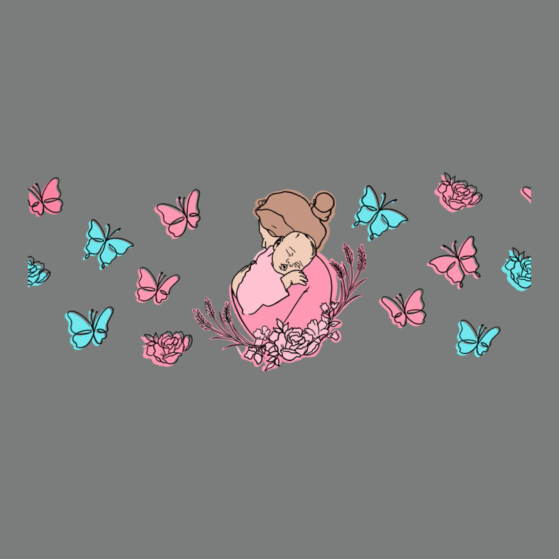 Butterflies And Mom Premium Hoodie by TumblerDesignByShophia | Teevron
