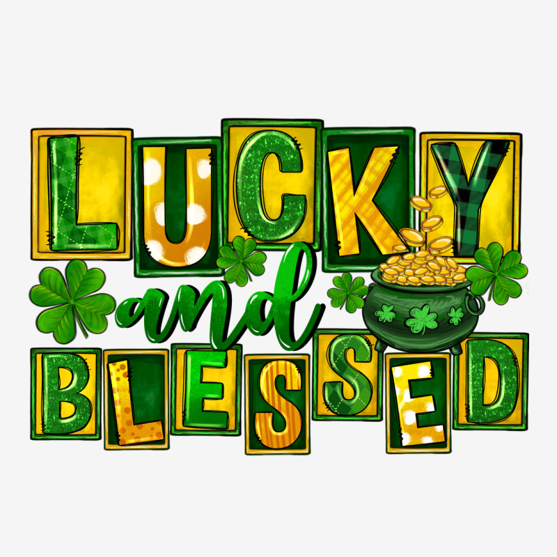 Lucky And Blessed St. Patricks Day Urban Hoodie by FaDigitalArtStudio | Teevron