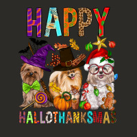 Happy Hallothankmas Dog Heavy Core Tee | Teevron