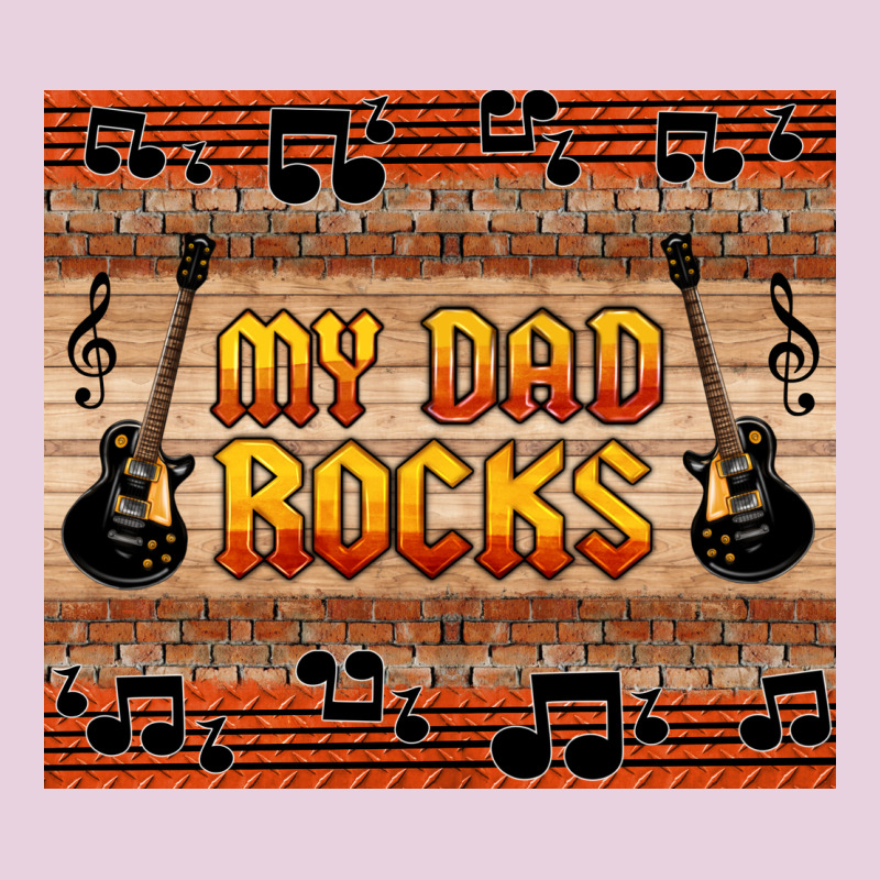 My Dad Rocks Ladies Tee by HRA Design Shop | Teevron