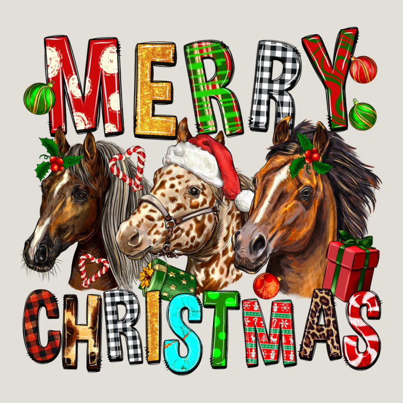 Merry Christmas Horses Heavy Core Tee by FaDigitalArtStudio | Teevron
