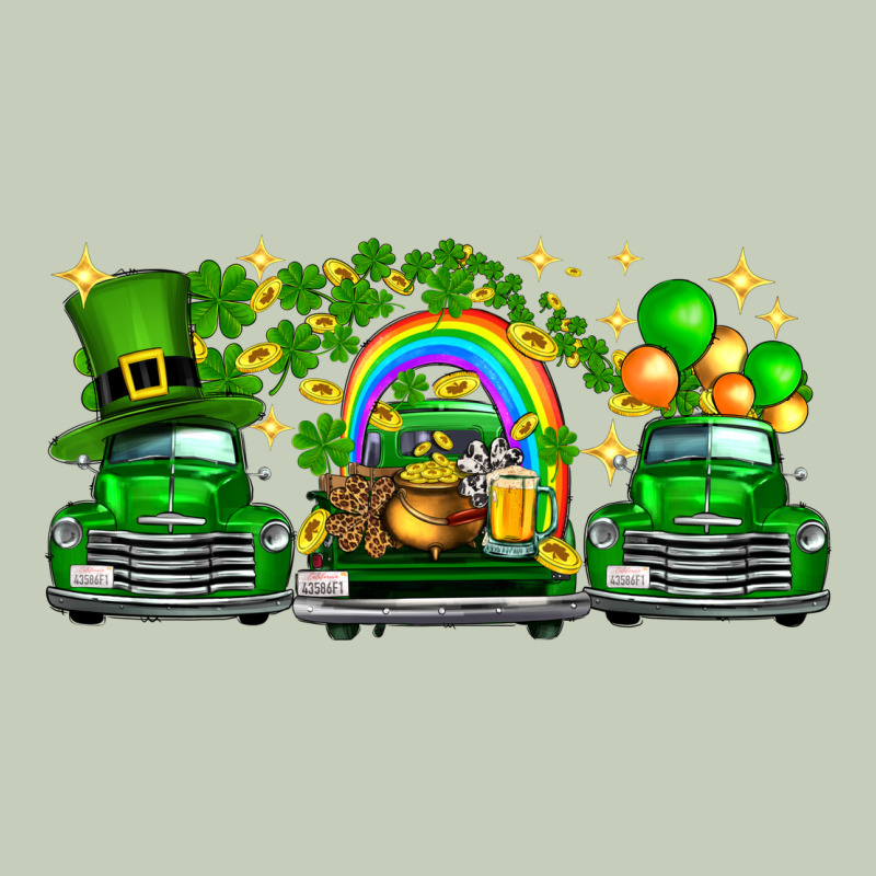 St Patricks Trucks Ladies Tee by FaDigitalArtStudio | Teevron
