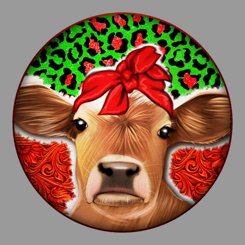 Christmas Cow Vintage Hoodie by Jasminsmagicworld | Teevron