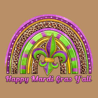 Happy Mardi Gras Y'all Rainbow Vintage Hoodie | Teevron