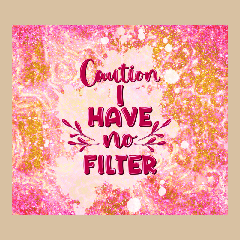 Caution I Have No Filter Heavyweight Hoodie by TumblerDesignByShophia | Teevron