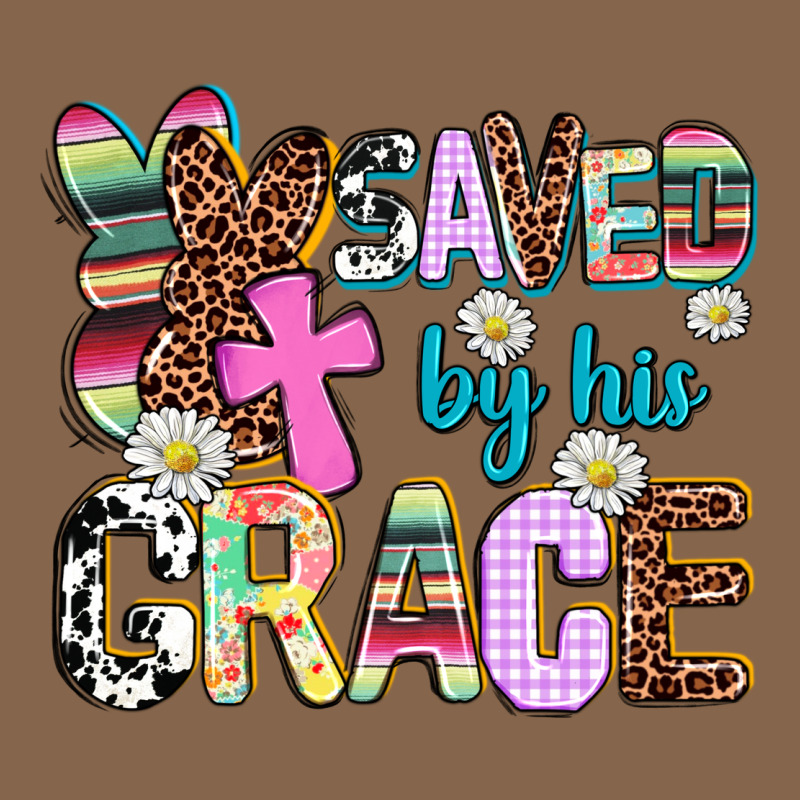 Saved By His Grace Premium Tee by AdoDesignShop | Teevron