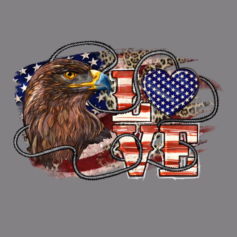 Love America Eagle 4th Of July Heavyweight Hoodie by HowdyJamesFarm | Teevron