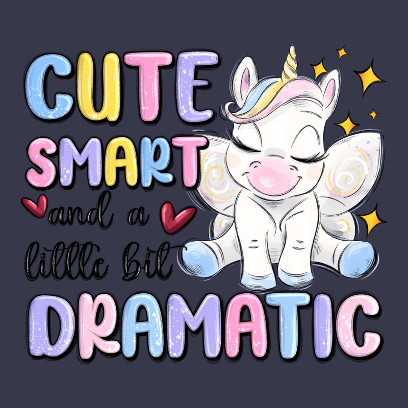 Cute Smart And A Little Bit Dramatic Long Sleeve Tee by MaliasSmallBusiness | Teevron