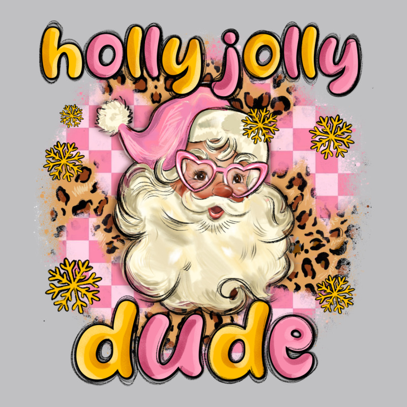 Holly Jolly Dude Long Sleeve Tee by MaliasSmallBusiness | Teevron