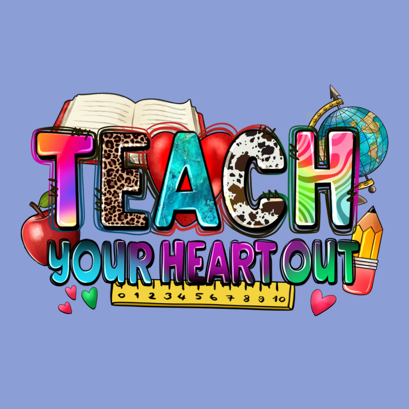 Teach Your Heart Out Long Sleeve Tee by NancyCooperArtShop | Teevron