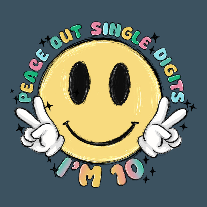 Peace Out Single Digits Im 10 Urban Heavy Tee by MaliasSmallBusiness | Teevron