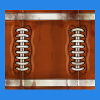 Distressed American Football Pattern Premium Hoodie | Teevron