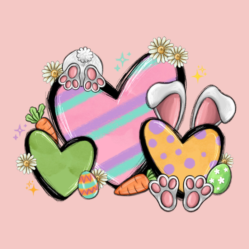 Easter Hearts Urban Heavy Tee by MaliasSmallBusiness | Teevron